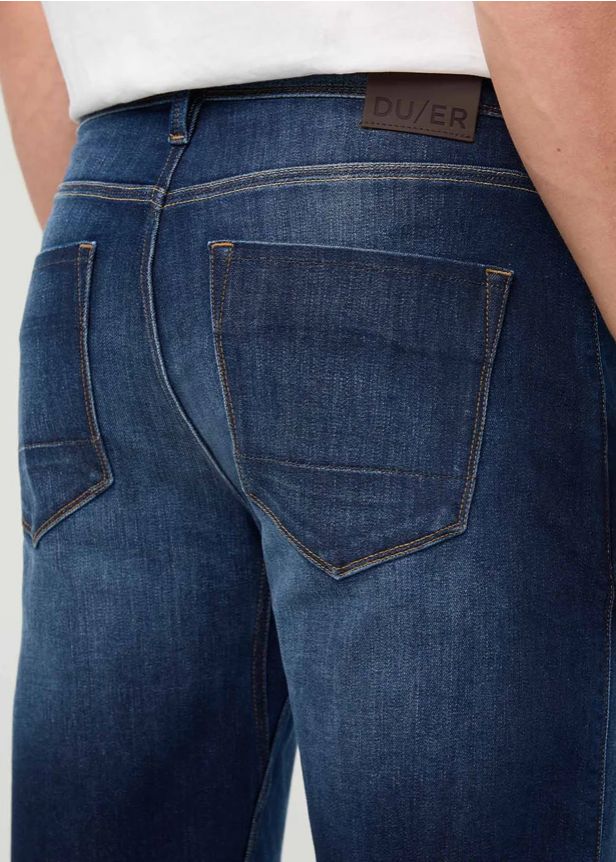 Duer Performance Denim+ Straight - Heritage Indigo
