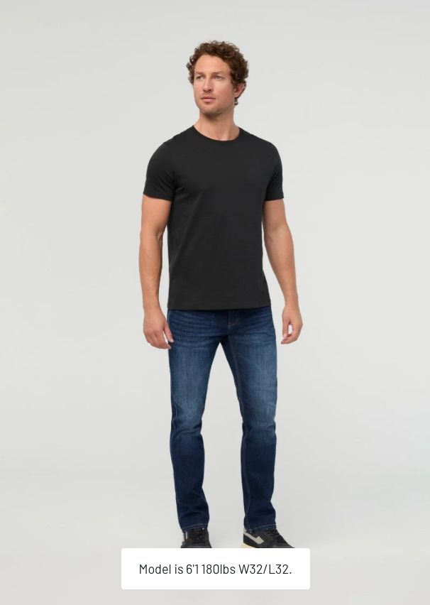 Duer Performance Denim+ Slim Straight - Heritage Indigo