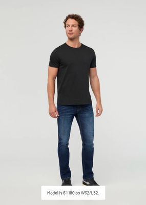 Duer Performance Denim+ Slim Straight - Heritage Indigo