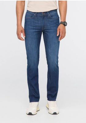 Duer Performance Denim Lite Slim Straight - Worn In Indigo