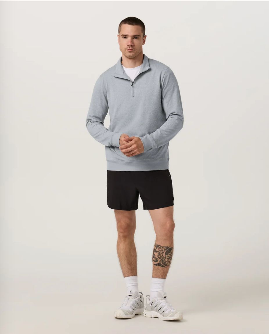 Vuroi Coronado Half Zip Heather Grey