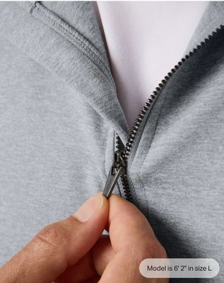 Vuroi Coronado Half Zip Heather Grey