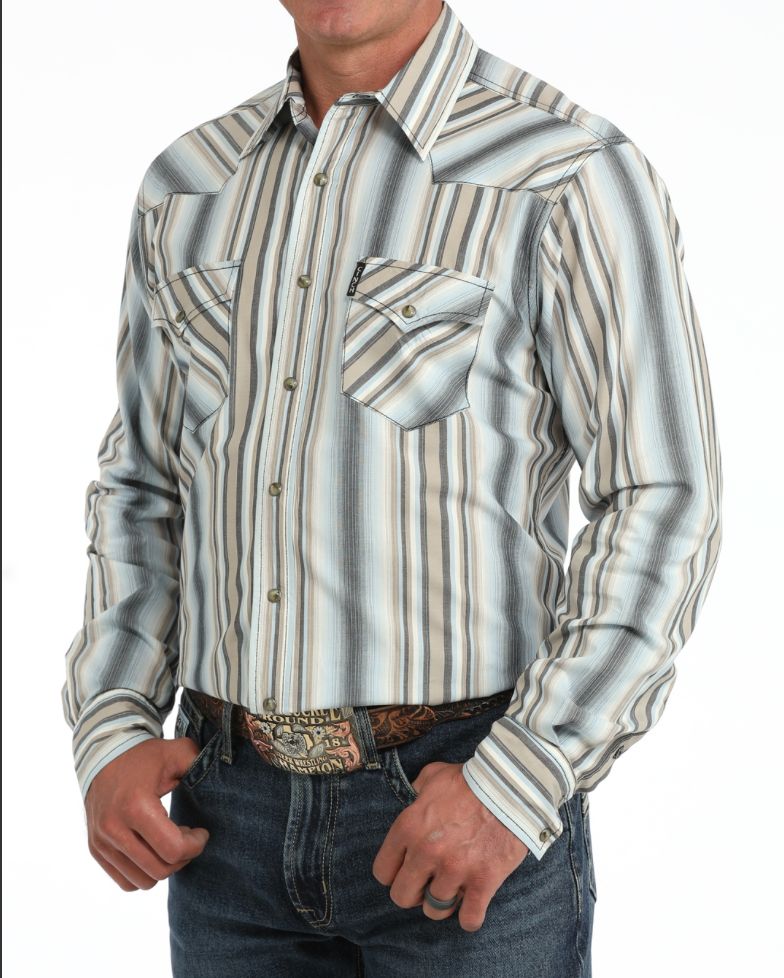 Cinch  L/S STRIPE MODERN  - MUL