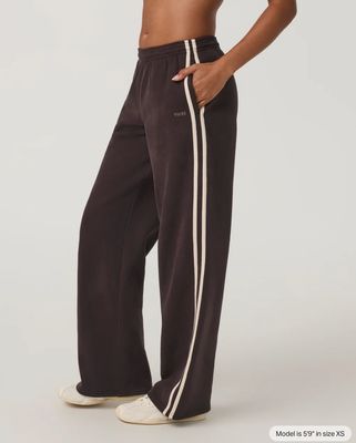 Vuori Restore Straight Leg Track Sweatpant French Roast