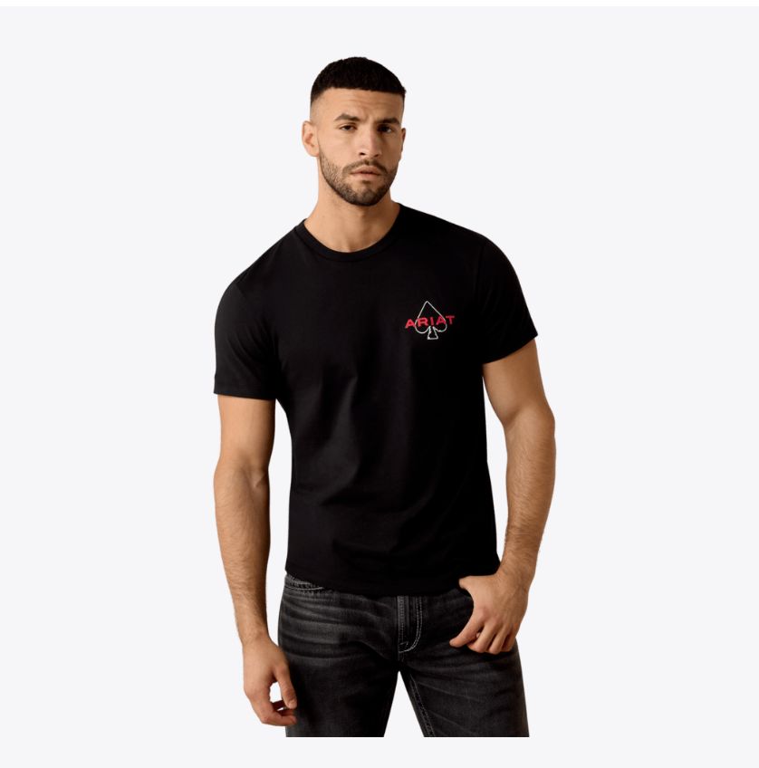 riat Ranch Royalty T-Shirt Black