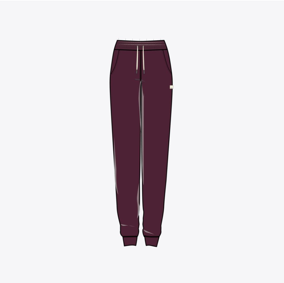 Vuori Performance Jogger Cherry Noir