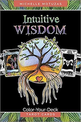 INTUITIVE WISDOM COLOUR YOUR DECK TAROT CARDS