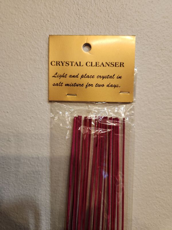 CRYSTAL CLEANSER INCENSE