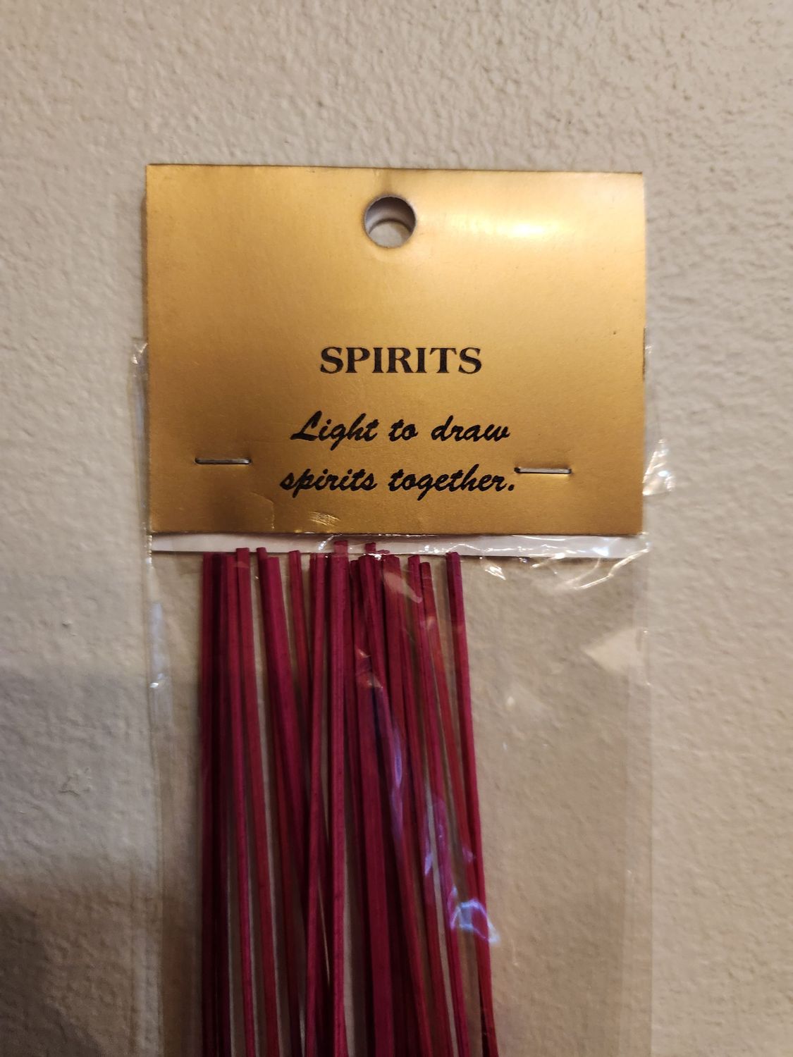 SPIRITS INCENSE