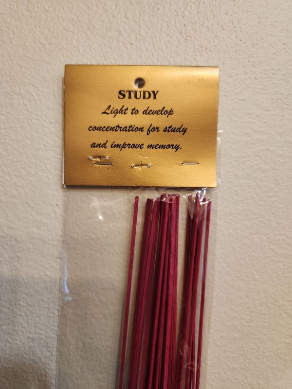 STUDY INCENSE