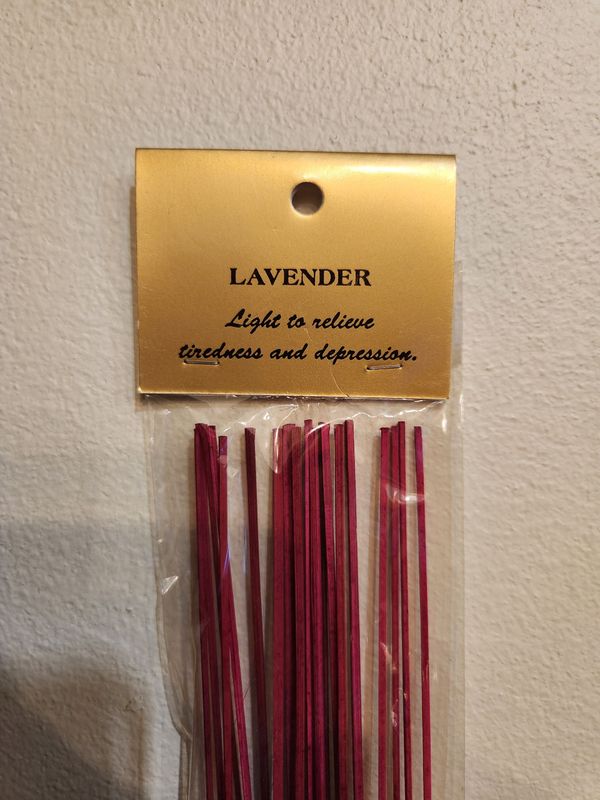LAVENDER INCENSE