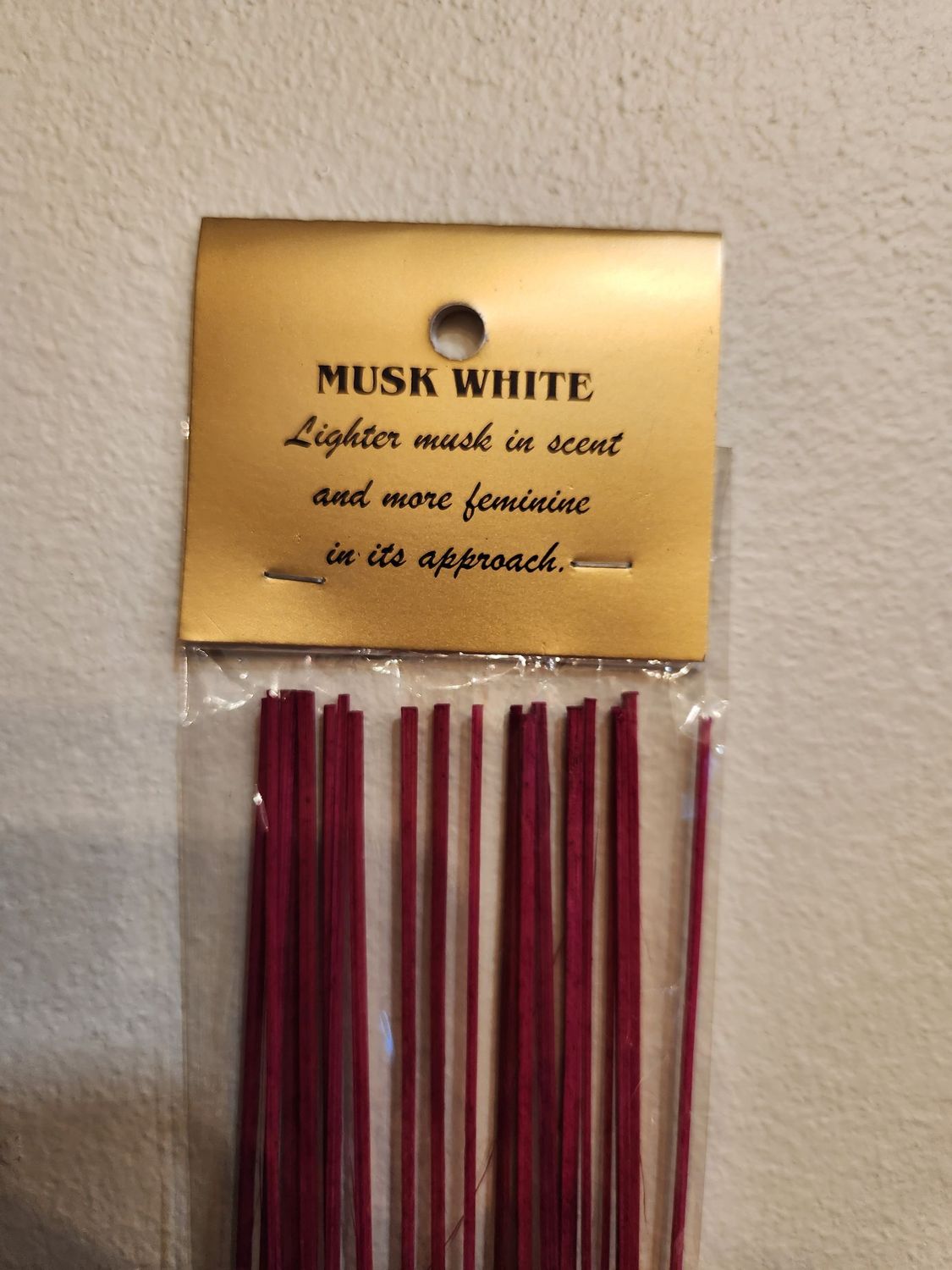 MUSK WHITE INCENSE