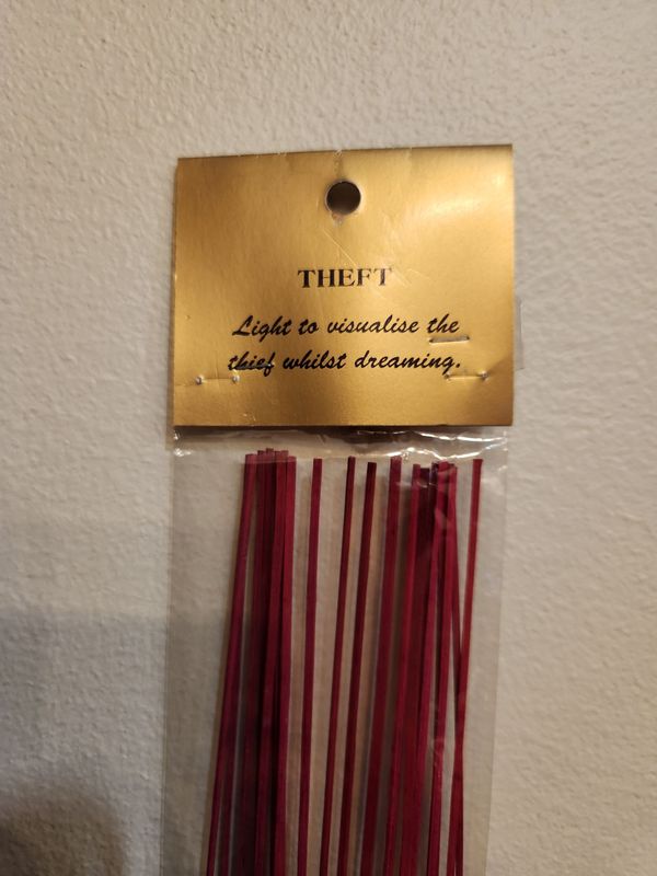 THEFT INCENSE