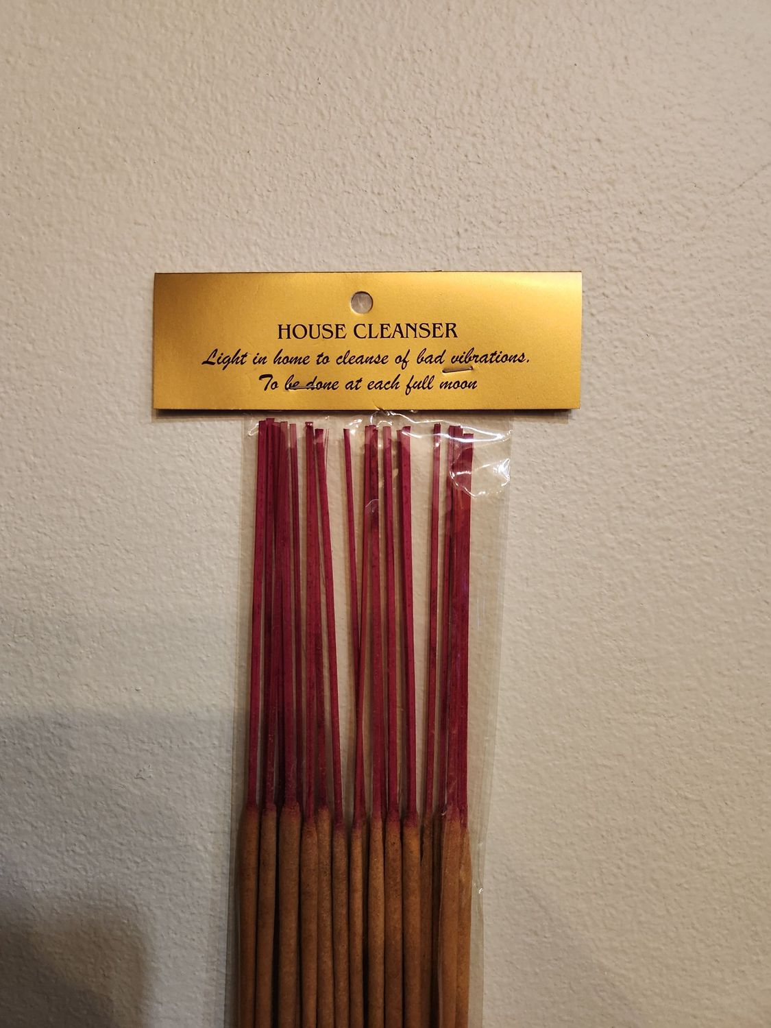 HOUSE CLEANSER INCENSE