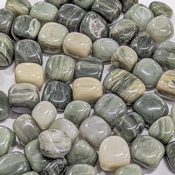 GRASS JASPER TUMBLED
