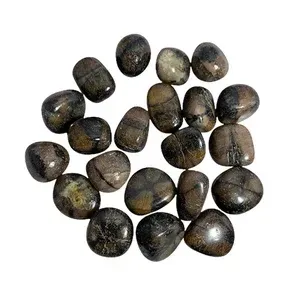 CHIASTOLITE tumbled