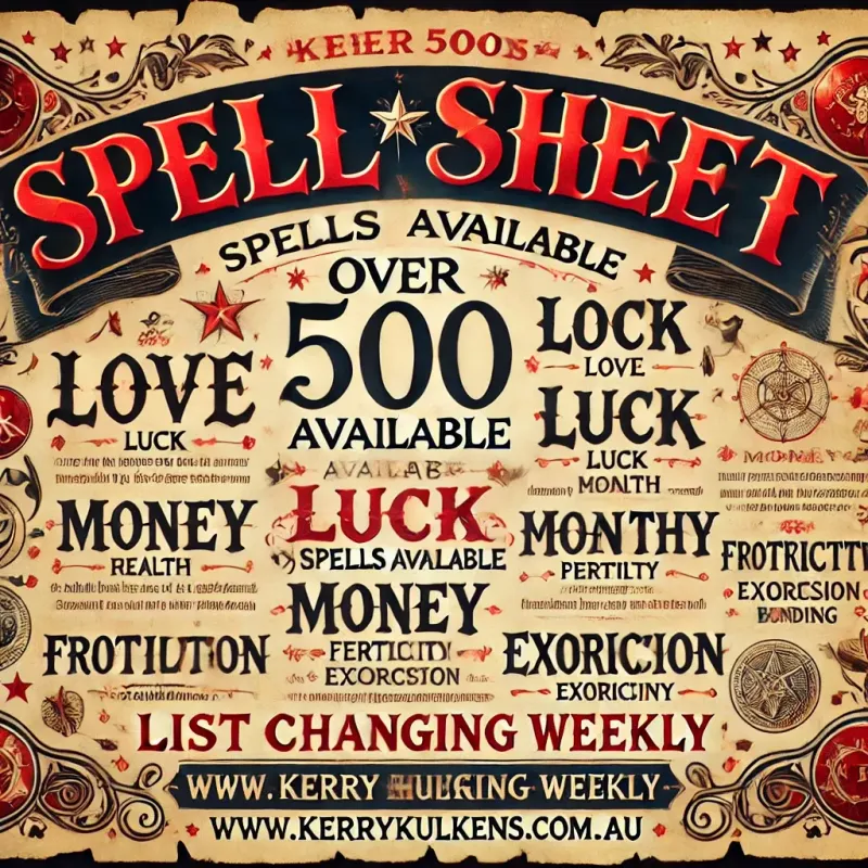SPELL SHEETS INTRO