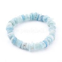 CHIP BRACELET AQUAMARINE