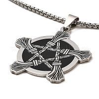 PENTAGRAM PENDANT SILVER
