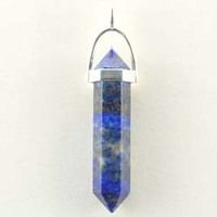 LAPIS LAZULI DD PENDANT SILVER