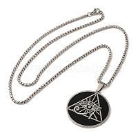 EVIL EYE HORUS PENDANT SILVER