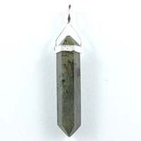 LABRADORITE DD PENDANT SILVER