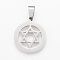 STAR OF DAVID PENDANT SILVER