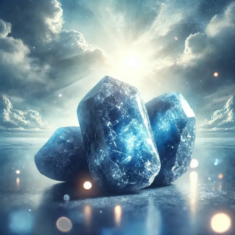 DUMORTIERITE Tumbled