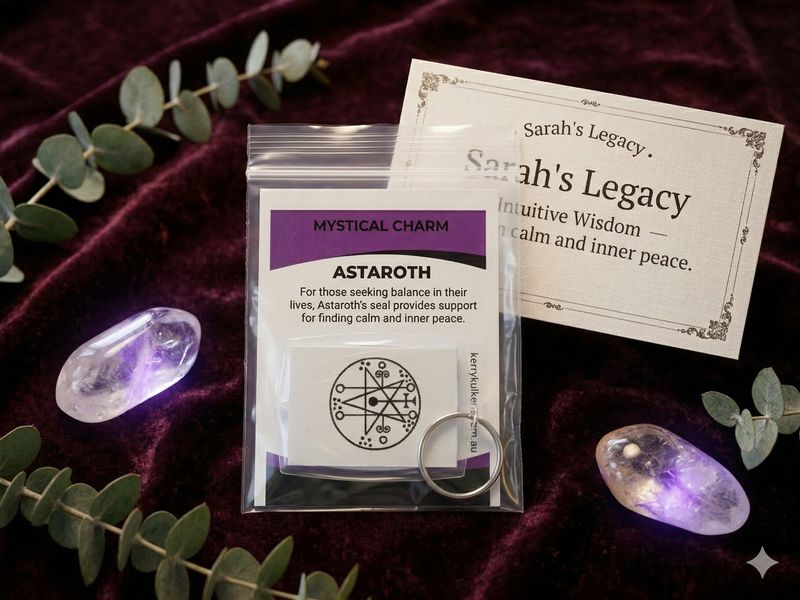 LERAIE Mystical Charm keyring