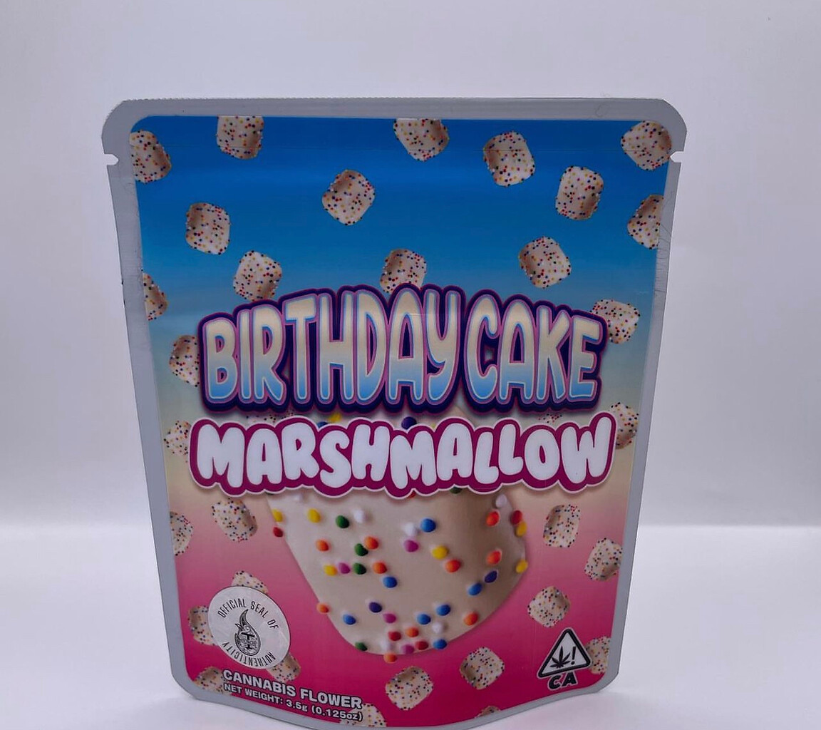 Sprinklez Birthday Cake Marshmallow 3.5G
