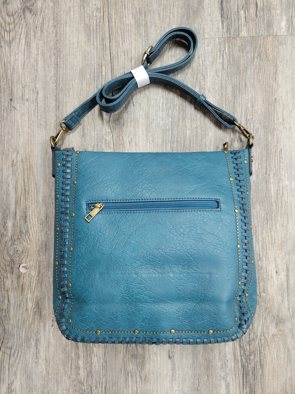 handbag with woven trim #VC111-T