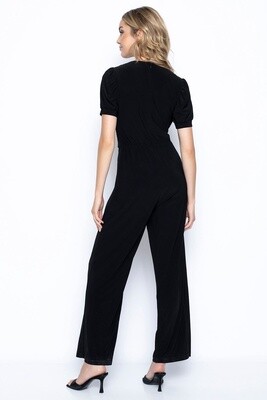 Ruched Jumpsuit with chains # EY609