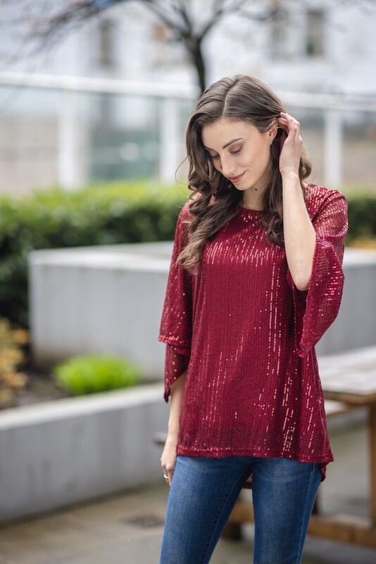 3/4 SLEEVE BLOUSE #PT-15025
