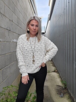 LADIES KNITTED SWEATER #SC-TEA1