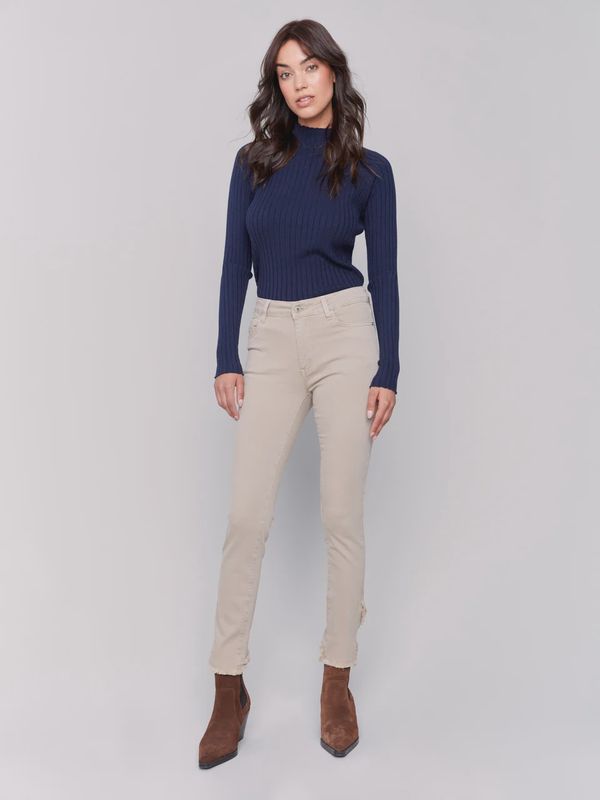 CHARLIE B TULIP HEM PANT #C5567