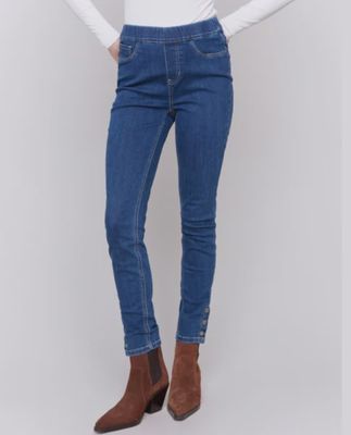 CHARLIE B PULL ON PANT #C5302X