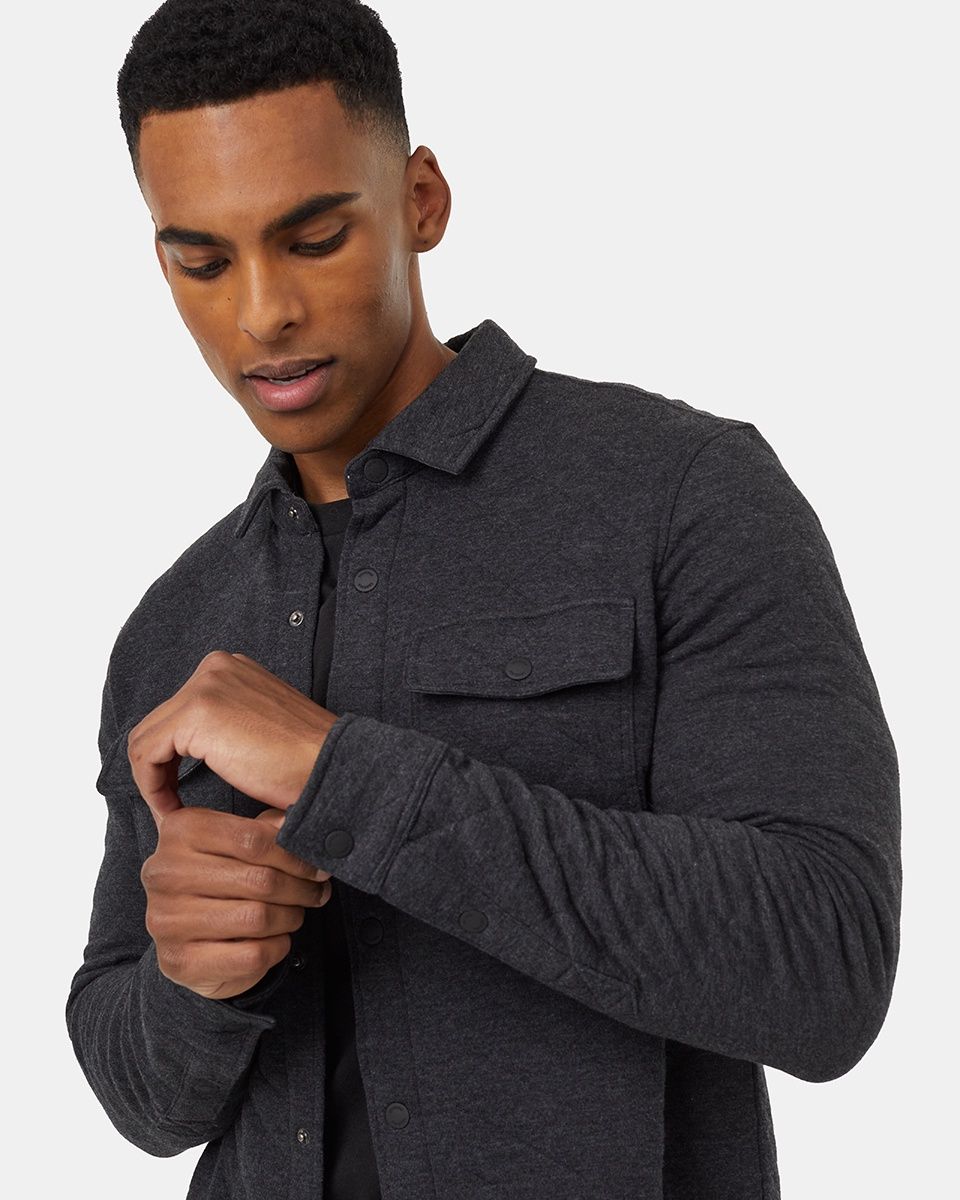 Quilted Shacket Mens # TCM2676
