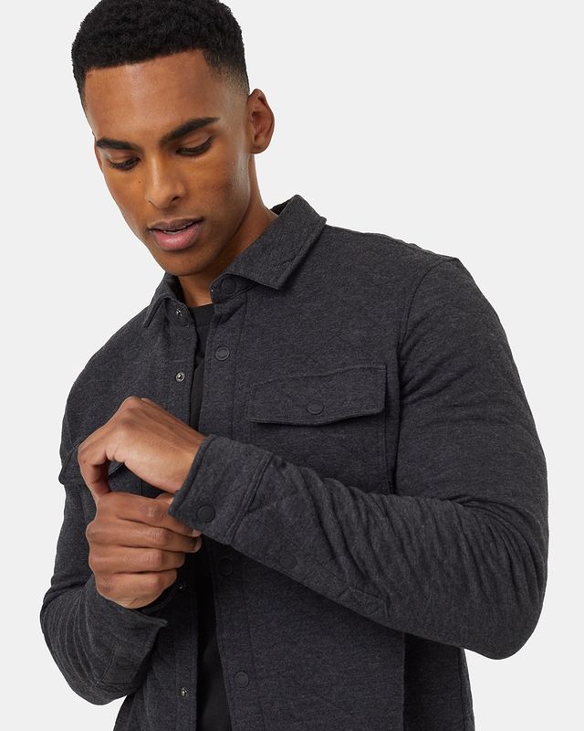 Quilted Shacket Mens # TCM2676
