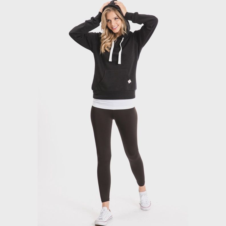 Urban Hoodie in Black #URBAN-BLK