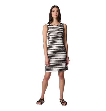 Chill River Printed Dress # 1885751  Black White
