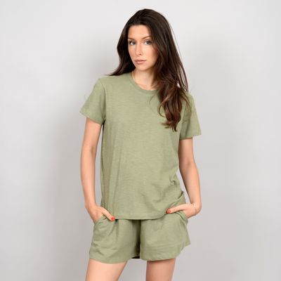 Olivia Tee #56T152S moss green
