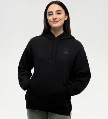 TENTREE CLIFFTOP HOODIE BLACK #TCW6176