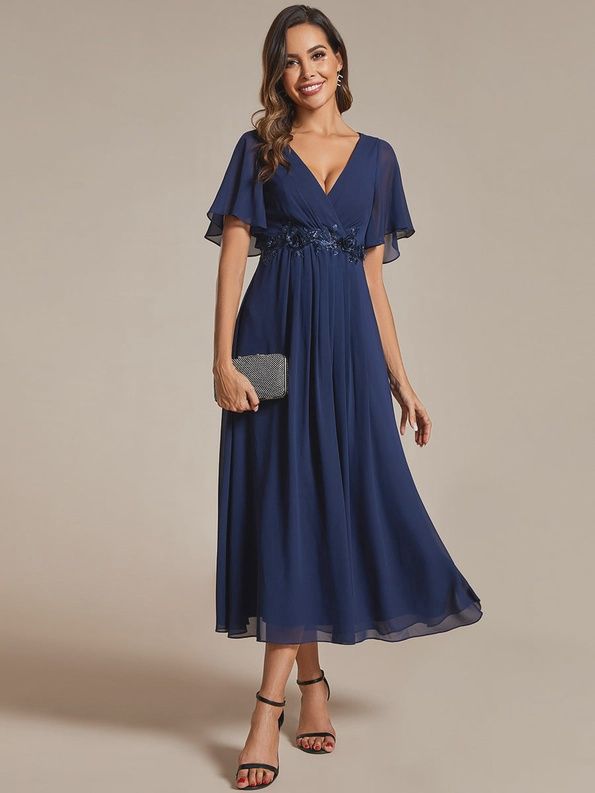 Navy  Dress  - #EG02093