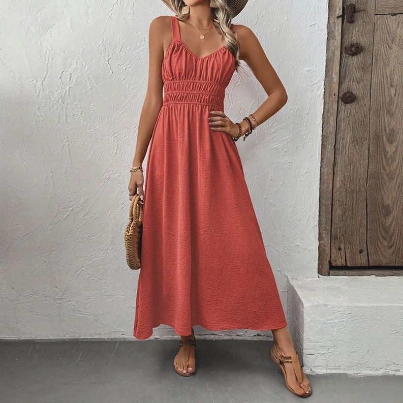 Burnt Orange Dress # BMD630
