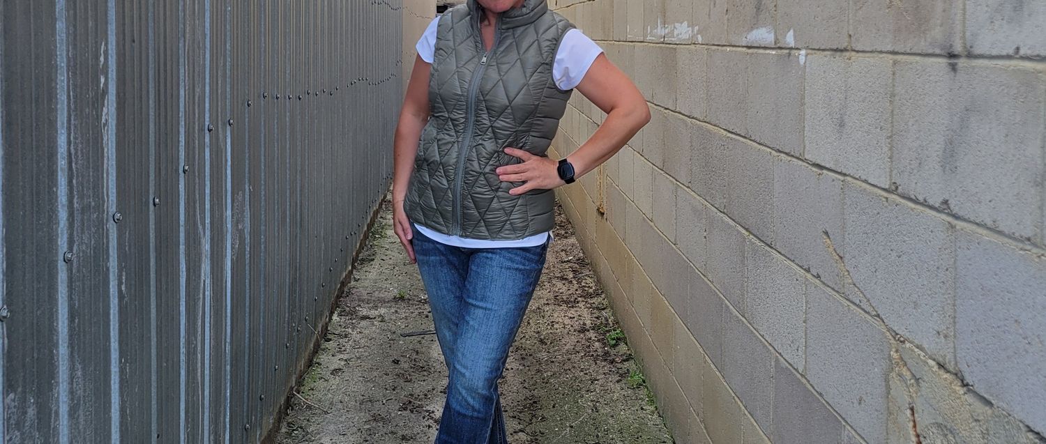 Green Vest # 8568572