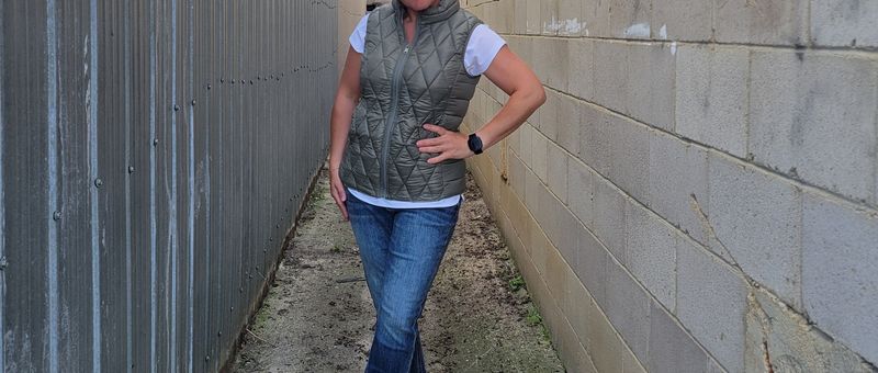 Green Vest # 8568572