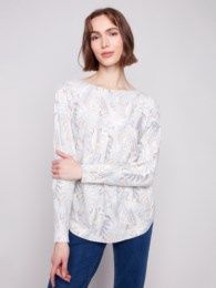 Printed Sweater # C2818P