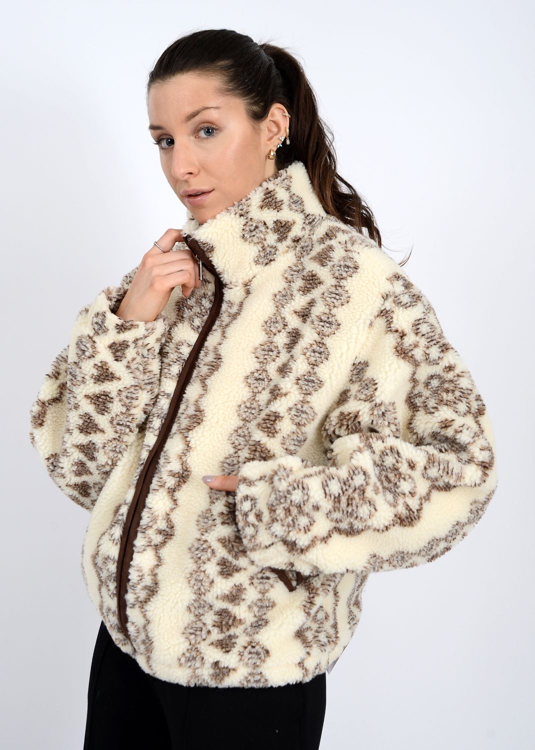 RD SHERPA JACKETS BROWN