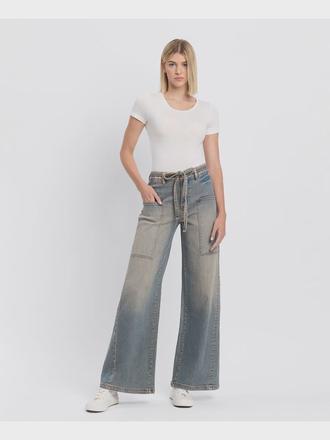 BAGGY WIDE LEG #F5954