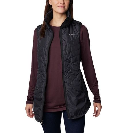 COLUMBIA LONG BLACK VEST #2086411010